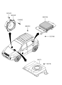 963302E001-SPEAKER & PROTECTOR ASSY- DR