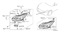 260104AN0B-Head lamp assy