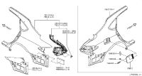 G81006AEME-FENDER REAR,RH