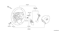 484301ML0A-WHEEL ASSY-STEERING