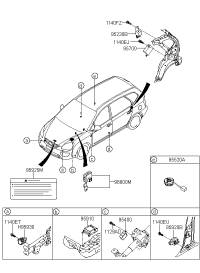 952301D100-RELAY ASSY-POWER