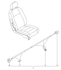 5G0971582-Harness, side air bag
