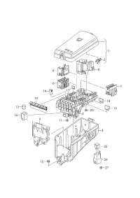 5Q0937125D-Box, electric