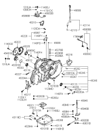4521722300-BRACKET-ROLL SUPPORT,RR