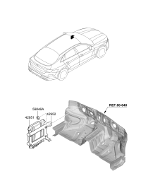 453204G110-COVER ASSY-CASE RR