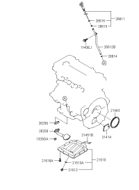 266112B000-ROD ASSY-OIL LEVEL G