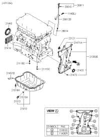 266112G020-ROD ASSY-OIL LEVEL