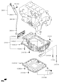 213502F000-Cover assy-timing chain