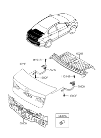 692004X020-PANEL ASSY-TRUNK LID