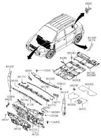 841200L100-PAD ASSY-ISOLATION DASH PANEL