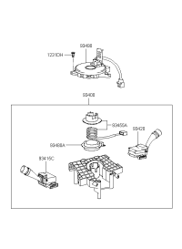 934102E000-SWITCH ASSY-LIGHTING & T/SIG