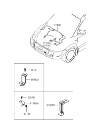 914000L180-WIRING ASSY-ECM