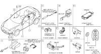 259941BA1E-SENSOR ASSY-SONAR