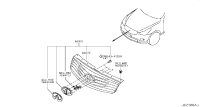 620701BA1A-GRILLE ASSY-FRONT