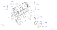 118236CB0B-HOSE-BLOWBY GAS D23T,QR25DE