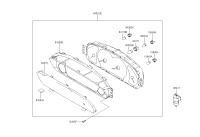 940162D000-Cluster assy-instrument (KPH)