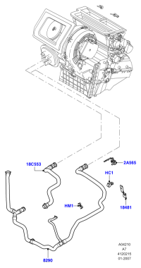 3M5H18481AB-BRACKET,HARNESS