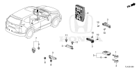 72147THAH03-FOB ASSY., ENTRY KEY