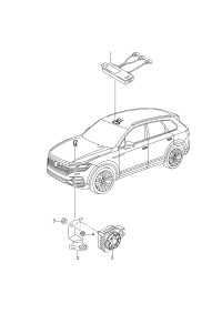 5Q0951605B-Buzzer, electronic