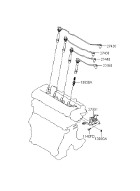 2730123900-COIL ASSY- PLUG TOP