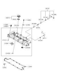 2241023801-COVER ASSY-ROCKER