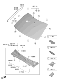 86110L6010-GLASS ASSY-WINDSHIELD