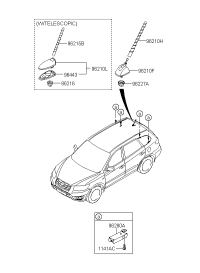 962502B100-ANTENNA ASSY-ROOF