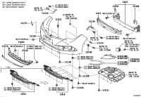 521190Z952-COVER, FR BUMPER L/COLOR