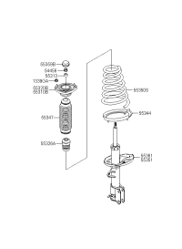 553441F000-PAD-REAR SPRING,LWR