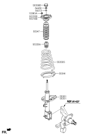 5532503000-COVER-RR SHOCK ABSORBER DUST