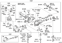 4111060C21-CARRIER ASSY, DIFFERENTIAL, FRONT
