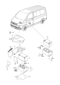 000915105CD-Starter battery: