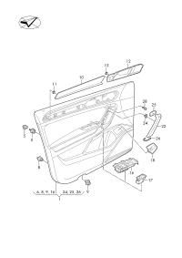 5NA867255-Switch panel