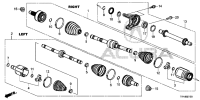 44305TRNH51-SHAFT ASSY-DRIVE,RH