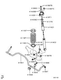 4140A043-PAD,RR SUSP SPRING,LWR