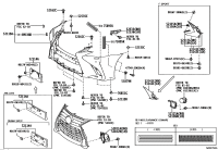5211430280-BRACKET, FRONT BUMPER EXTENTION MOUNTING