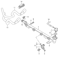 L06A906031B-INJECTOR,GASOLINE-JETTA IV