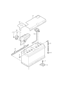 000915105DL-BATTERY-110AH-A8/A5/Q7/VW-TOUR