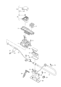 4N1713041D-Gear shifting mechanism