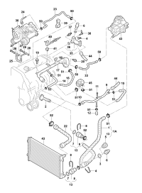 06B121065AC-Coolant pipe
