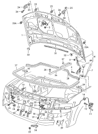 4E0823531A-Cable, hatch lock