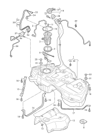 80A919087-FUEL PUMP- AUDI A8 RH SIDE
