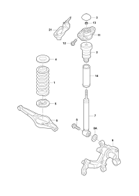 5ND511115M-Spring coil