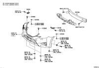 526110P030-ABSORBER, FRONT BUMPER ENERGY
