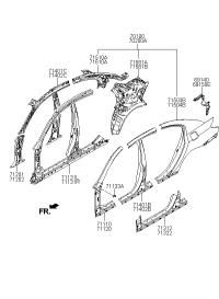 716203M010-Panel assy-qtr inr lwr rh