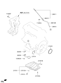 266112E022-ROD ASSY-OIL LEVEL G