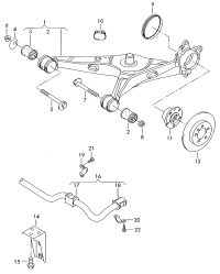 7E0501071-CONTROL ARM REAR/FRT LH/A3/Q2