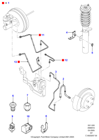 4S712M114AA-Brake tube repair kit