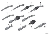 61130006663-Receptacle-connector MQS w/cable