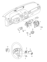 Switch, steering